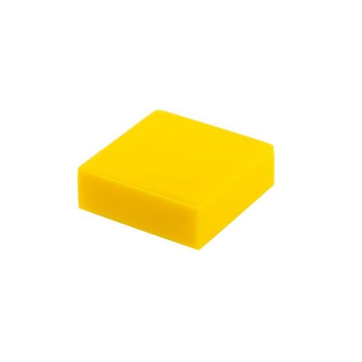 Image de la catégorie Plaques lisses (1x1,1x2,2x2,2x4) jaune 513 /sachet  1000 pieces 