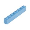 Picture of Loose brick 1X8 light blue 890