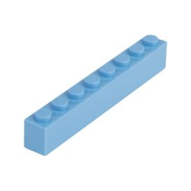 Slika Posamezna kocka 1X8 svetlo modra 890