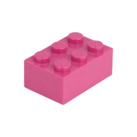 Bild von Lose Baustein 2X3 telemagenta 824