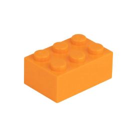 Slika Posamezna kocka 2X3 svetlo oranžna 150