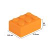 Picture of Loose brick 2X3 bright red orange 150