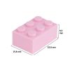 Picture of Loose brick 2X3 light pink 970