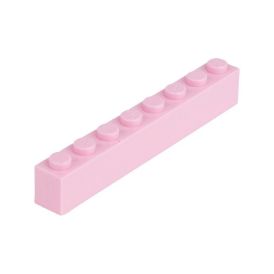 Slika Posamezna kocka 1X8 svetlo roza 970