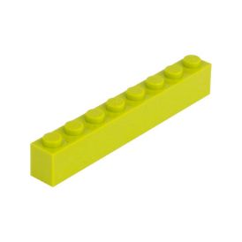 Picture of Loose brick 1X8 grass green 101