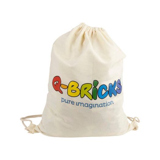 Slika za kategorijo Kocke za vrtce osnovna mešanica /vrečka 2.000 kos z bombažnim nahrbtnikom
