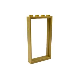 Image de Cadre de porte 1x4x6 -blanc ivoire 094