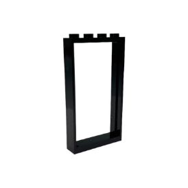 Image de Cadre de porte 1x4x6 -noire 650