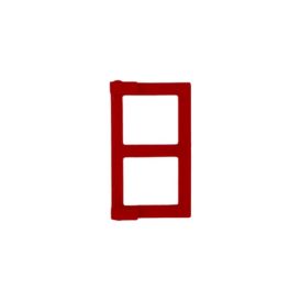 Bild von Fensterpanel 1x2x3 -Feuerrot 620