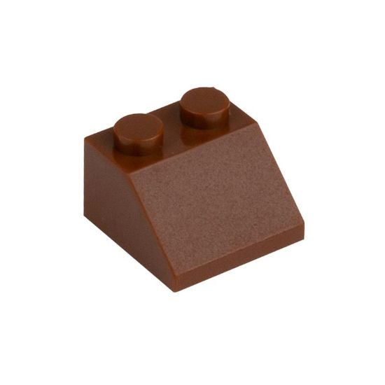 Picture of Roof tile 2X2/45° - signal brown 090