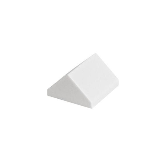 Picture of Ridged tile 2X2/ 45° - pure white 713