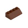 Picture of Roof tile 2X4/ 45° - signal brown 090