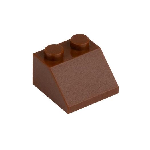 Picture for category Bag roof tiles 2X2 /45° signal brown 090
