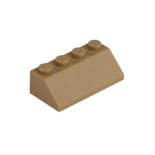 Picture for category Bag roof tiles 2X4 /45° - dark beige 268