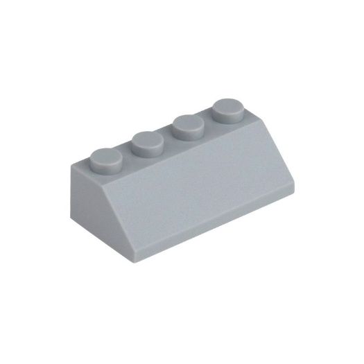 Picture for category Bag roof tiles 2X4 /45° window gray 411