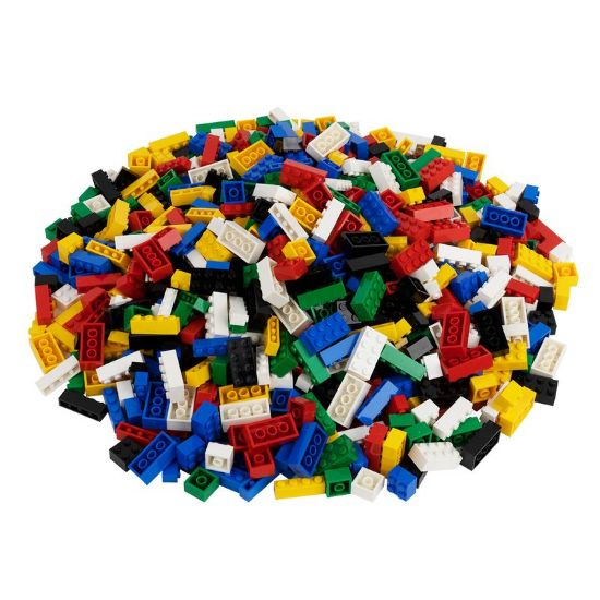 Image de Briques pour jardin d''enfants mélange de base /sachet 1000 pieces 