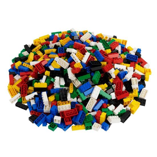Immagine di Mattoncini per asili misti di base /sacchetto 1000 pz  