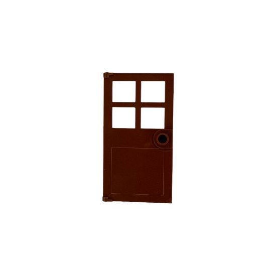 Slika Vrata 1x4x6 - signalno rjava 090