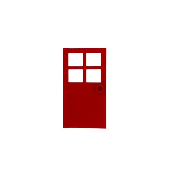 Slika Vrata 1x4x6 - ognjeno rdeča 620