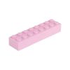 Picture of Loose brick 2X8 light pink 970