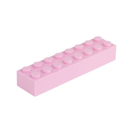 Slika Posamezna kocka 2X8 svetlo roza 970