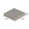 Picture of Loose tile 2X2 stone gray 280