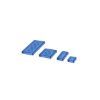 Image de Plaques lisses (1x1,1x2,2x2,2x4) bleu ciel transparente 192 /sachet  1000 pieces 