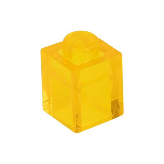 Image de la catégorie Unicolore Boîte jaune signalisation transparent 004 /300 pieces