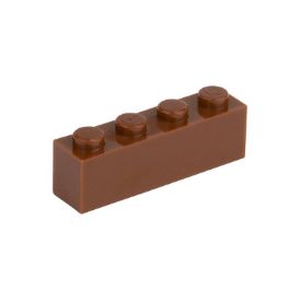 Picture of Loose brick 1X4 signal brown 090