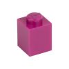 Picture of Loose brick 1X1 traffic purple 624