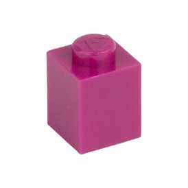 Picture of Loose brick 1X1 traffic purple 624