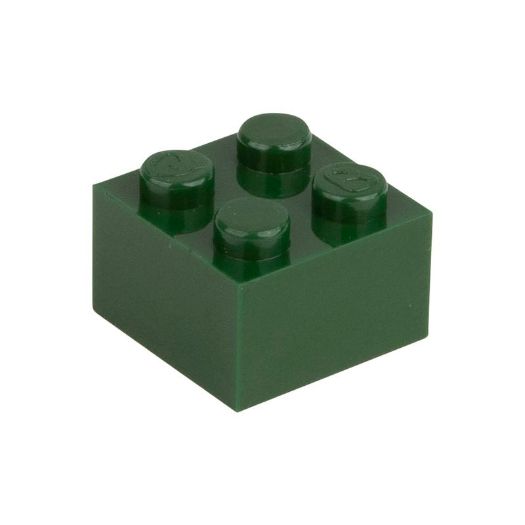 Slika za kategorijo Enobarvna škatlica mah zelena 484 /300 kos 