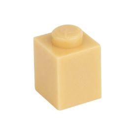 Picture of Loose brick 1X1 sand yellow 595