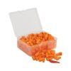 Slika Enobarvna škatlica svetlo oranžna 150 /300 kos 