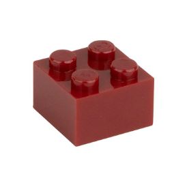 Slika Posamezna kocka 2X2 rjavo rdeča 852