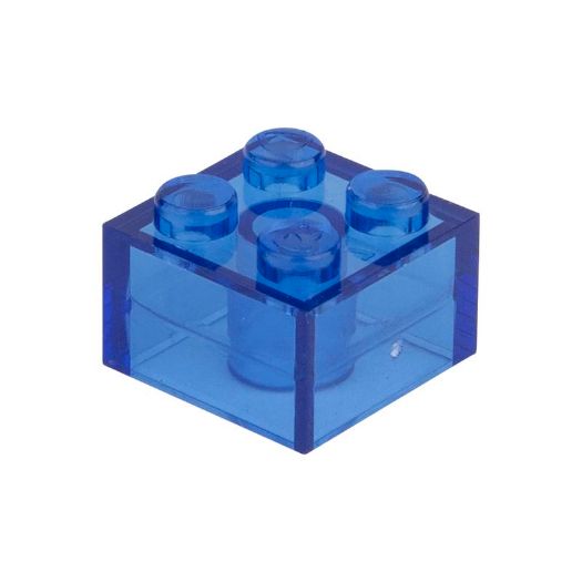 Slika za kategorijo Enobarvna škatlica prozorno nebesno modra 192 /300 kos 
