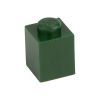 Slika Posamezna kocka 1X1 mah zelena 484