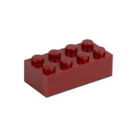 Picture of Loose brick 2X4 brown red 852
