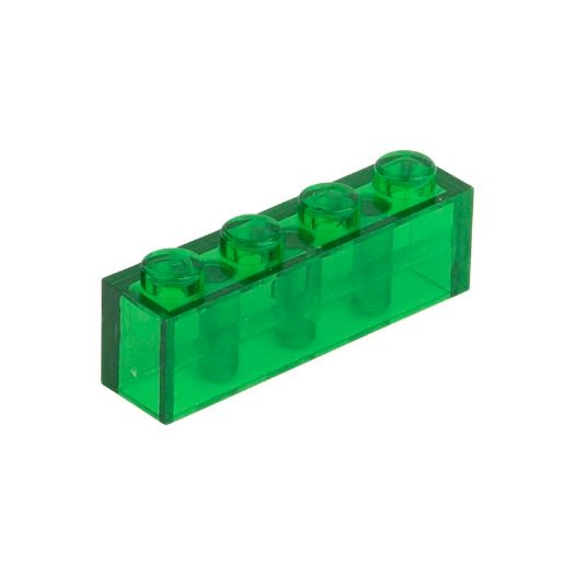 Slika za kategorijo Enobarvna škatlica prozorno signalno zelena 708 /300 kos 