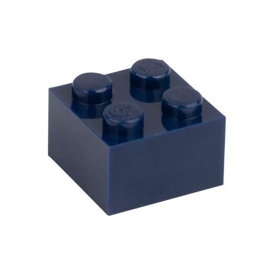 Picture of Loose brick 2X2 sapphire blue 473