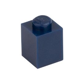 Picture of Loose brick 1X1 sapphire blue 473