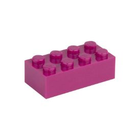 Picture of Loose brick 2X4 traffic purple 624