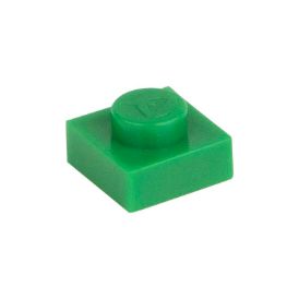 Picture of Loose plate 1X1 signal Green 180