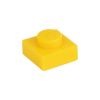 Picture of Loose plate 1X1 traffic yellow 513