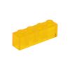 Picture of Loose brick 1X4 traffic yellow transparent 004