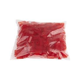 Picture of Bag 2X4 Flame red transparent 224