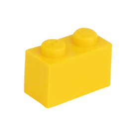 Picture of Loose brick 1X2 traffic yellow 513