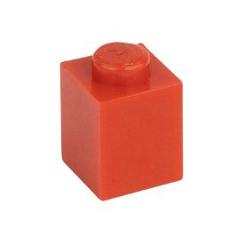 Picture of Loose brick 1X1 flame red 620