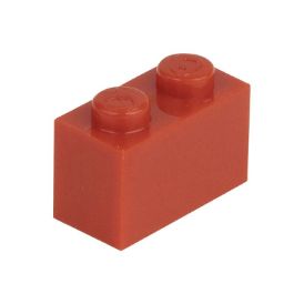 Slika Posamezna kocka 1X2 ognjeno rdeča 620