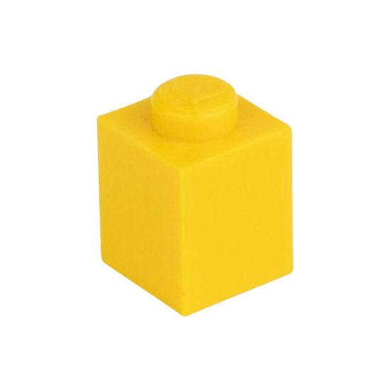 Picture of Loose brick 1X1 traffic yellow 513
